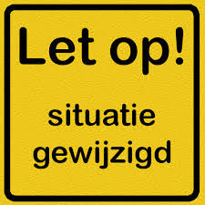 Wijziging fietsparcours